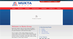 Desktop Screenshot of muktagroup.com